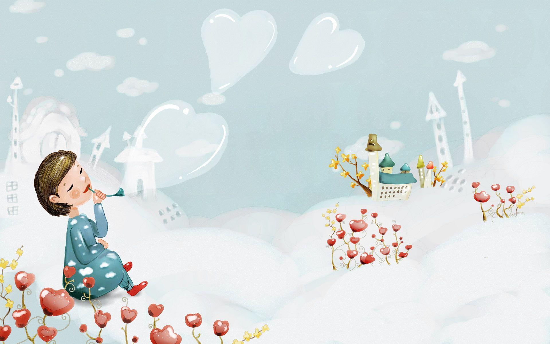 1920x1200 Cute Korean Wallpaper