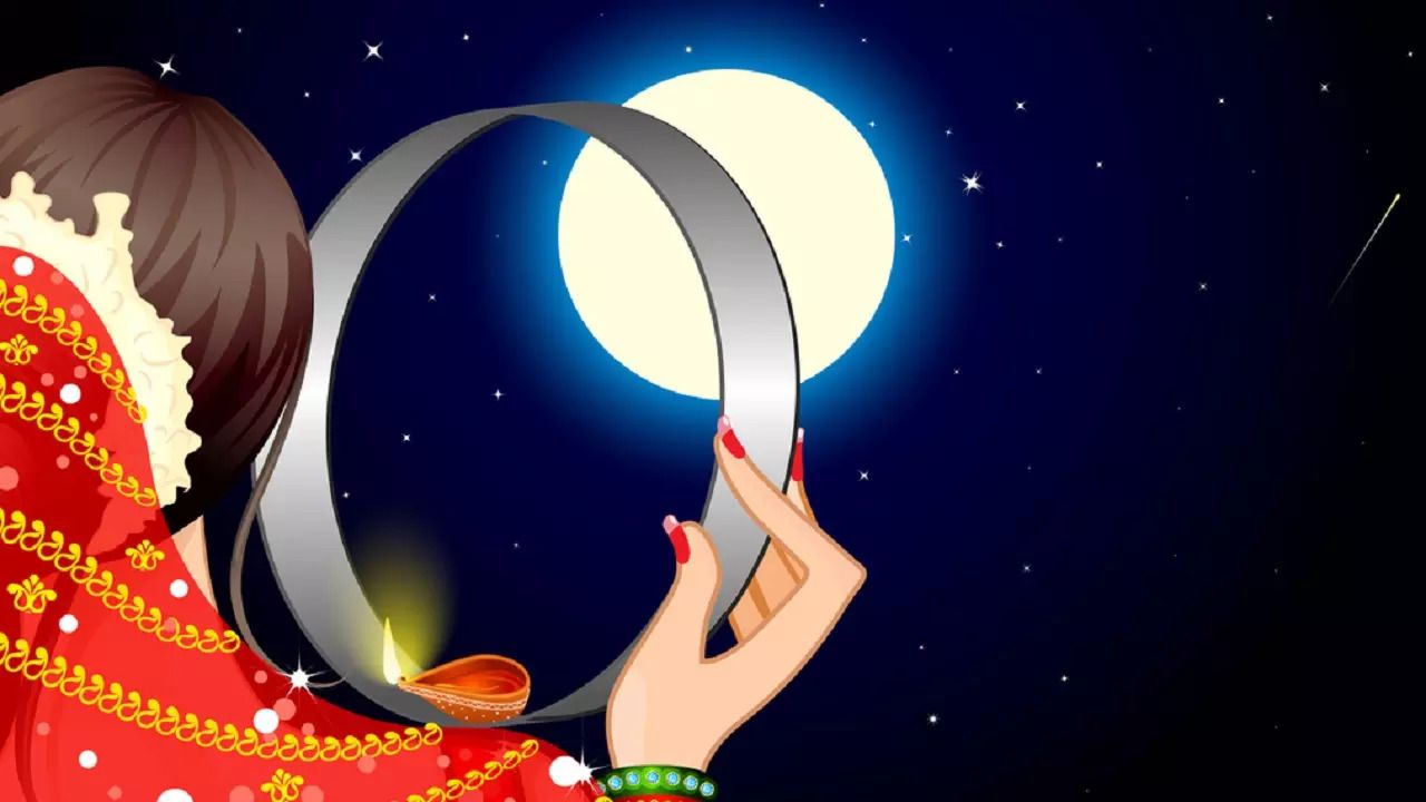1280x720 Happy Karwa Chauth 2022: Wishes, Image