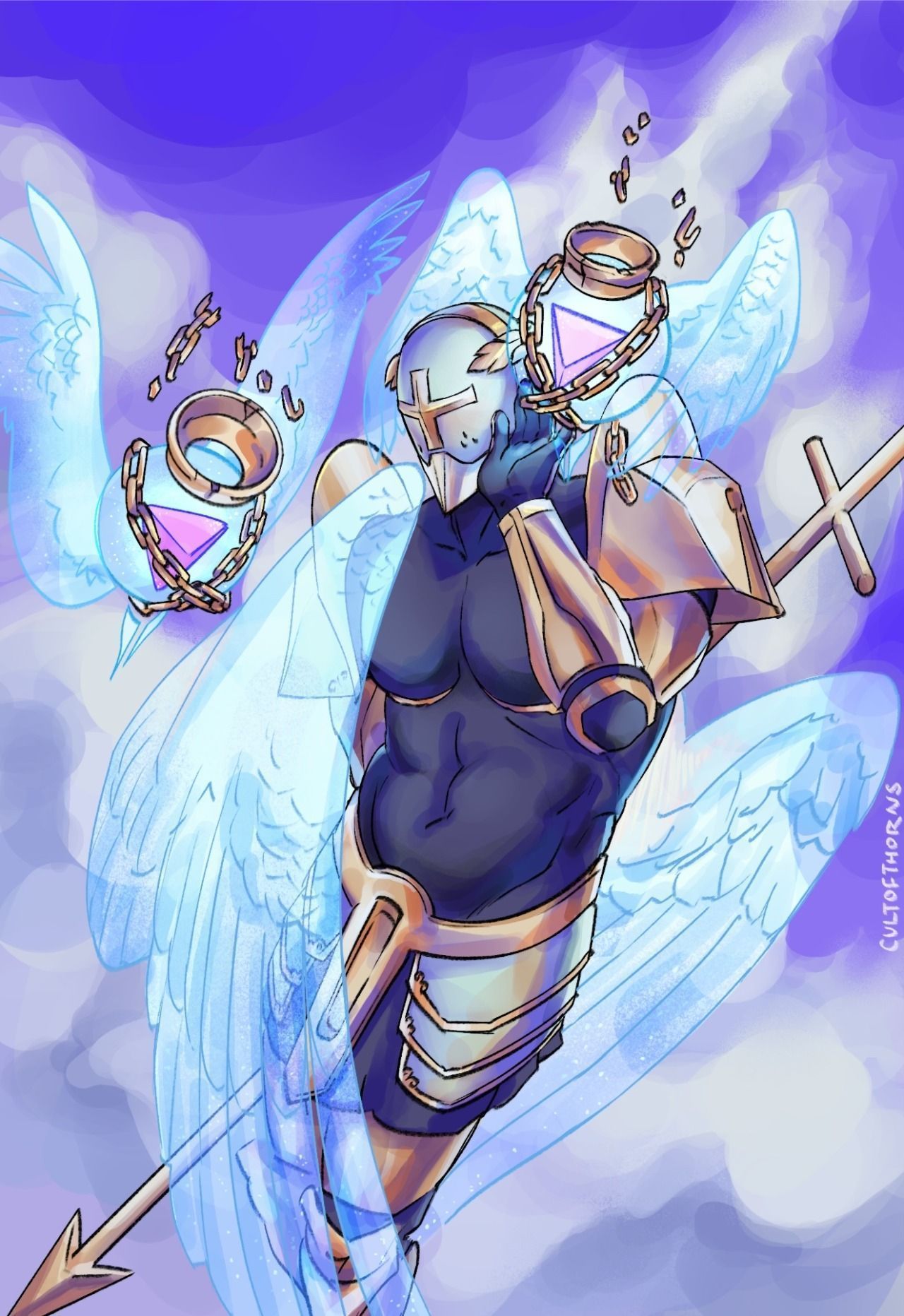 1280x1863 minos ultrakill on Tumblr