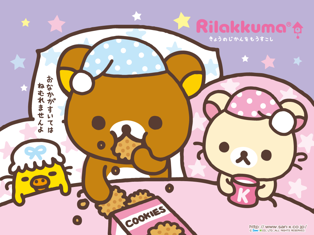1024x768 Kawaii cartoon wallpaper