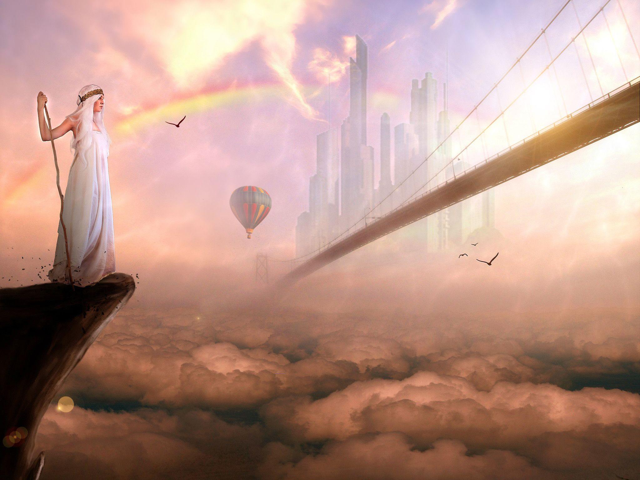 2048x1536 Heaven Background Wallpaper