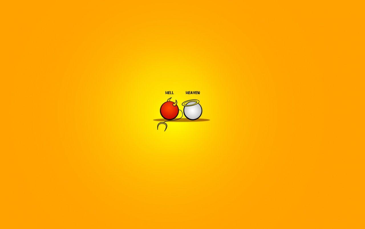 1280x804 Heaven & Hell wallpaper. Heaven & Hell