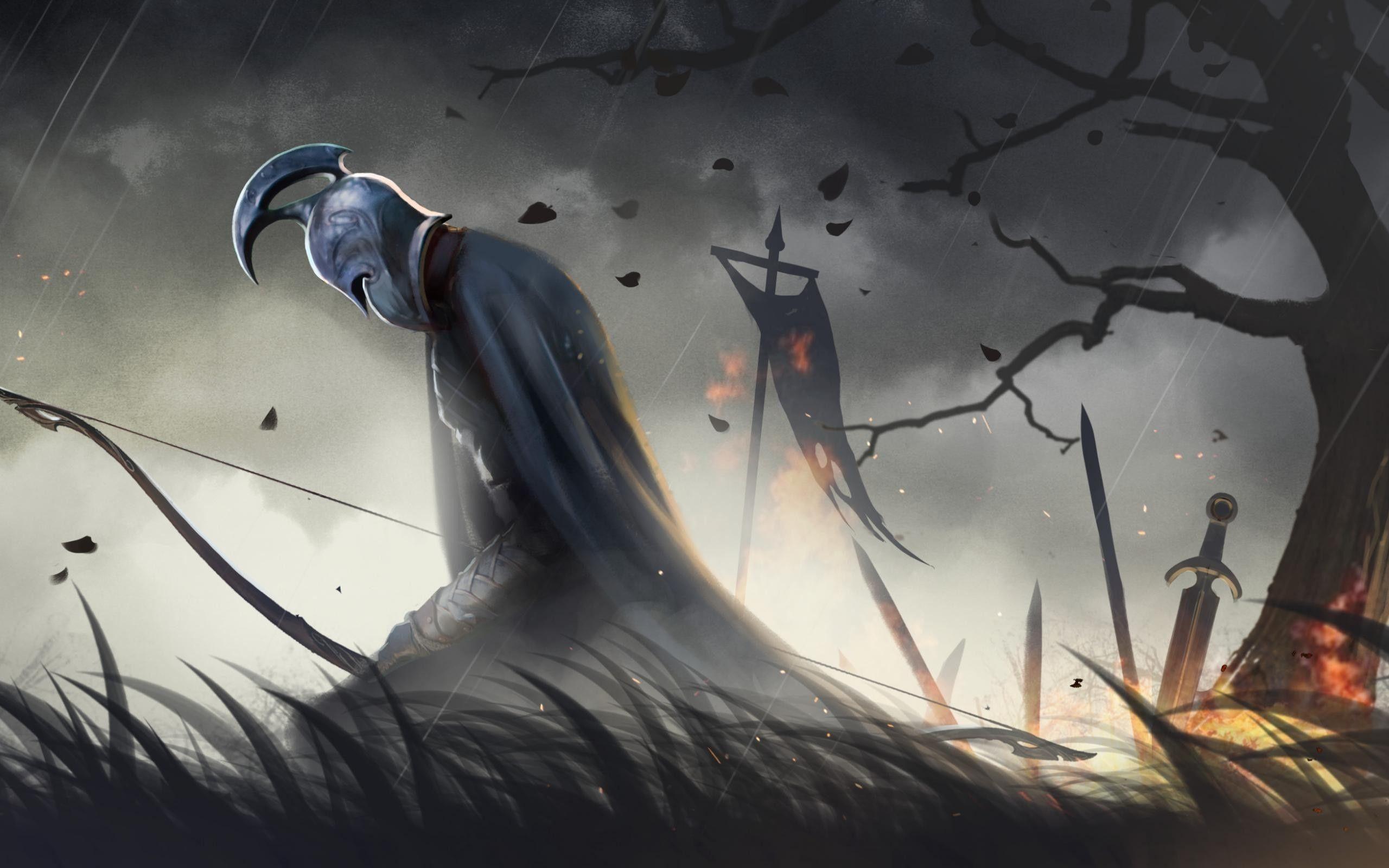 2560x1600 Guardian Angel Wallpaper