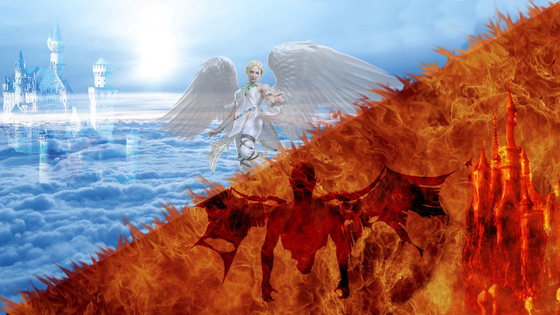 1920x1080 Free download Showing Gallery For Heaven And Hell Wallpaper