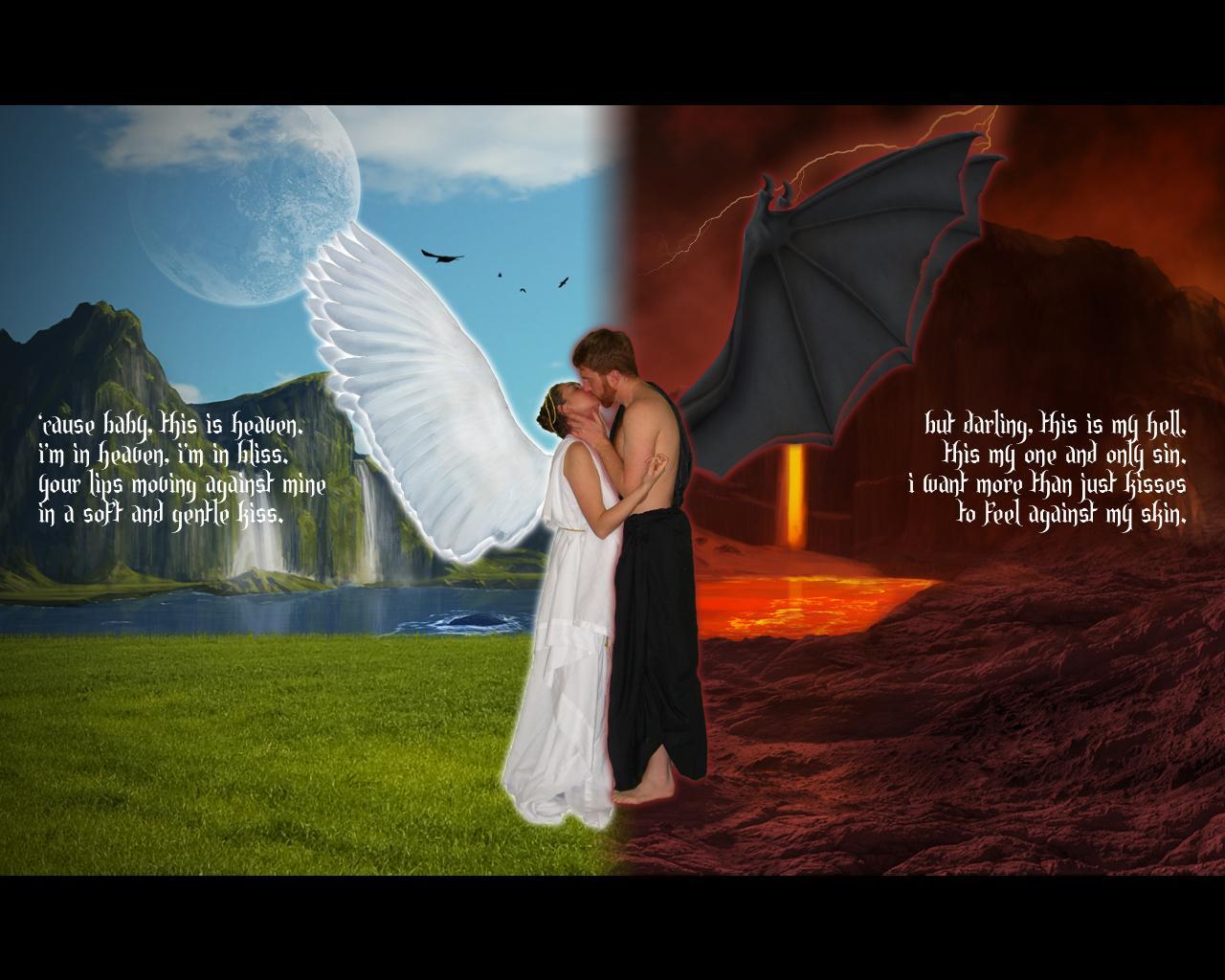 Heaven Vs Hell Wallpapers Top Free Heaven Vs Hell Backgrounds WallpaperAccess