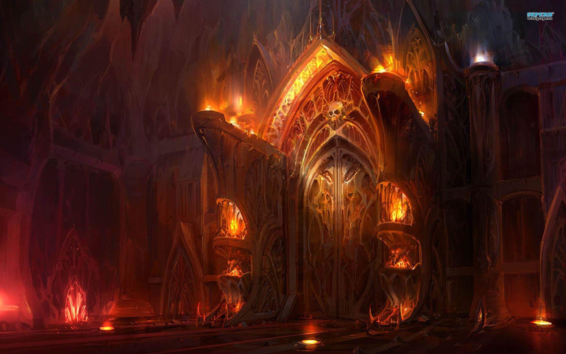 1920x1200 Hell Wallpaper