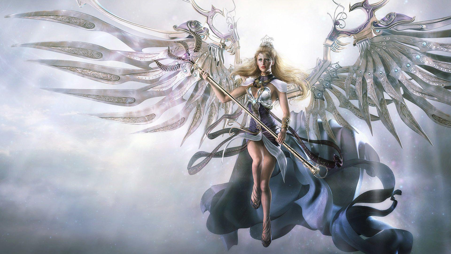 1920x1080 Fantasy Angel Wallpaper