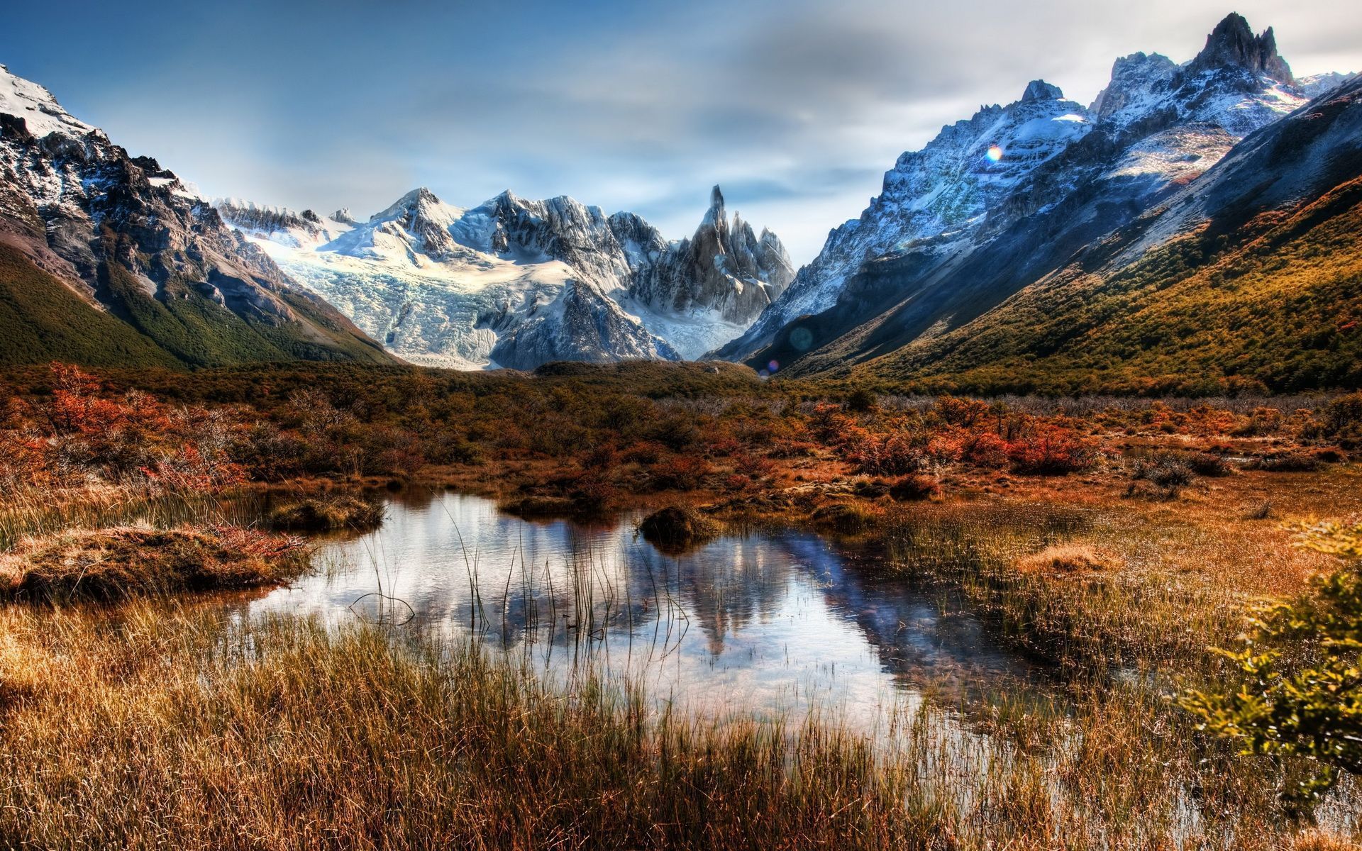 1920x1200 Nature Cerro Torre Argentina HD Wallpaper