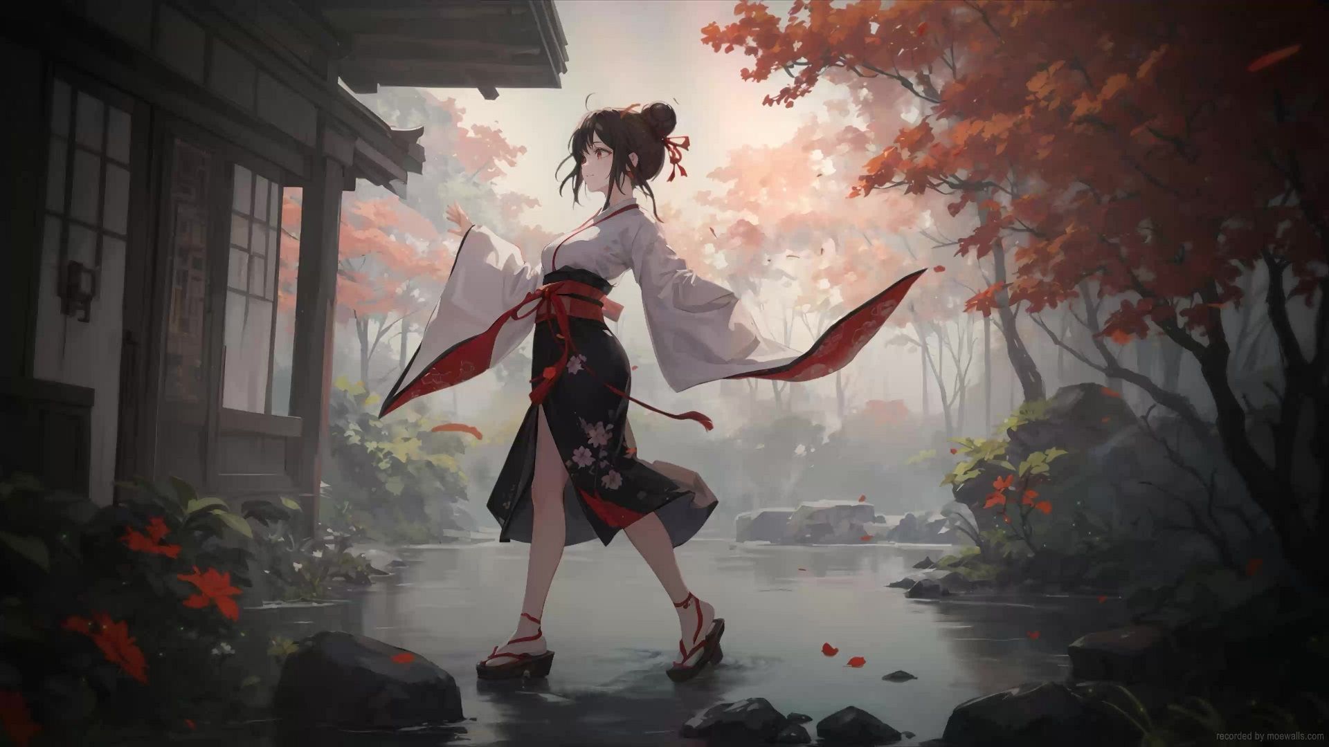 1920x1080 Shrine Maiden Live Wallpaper