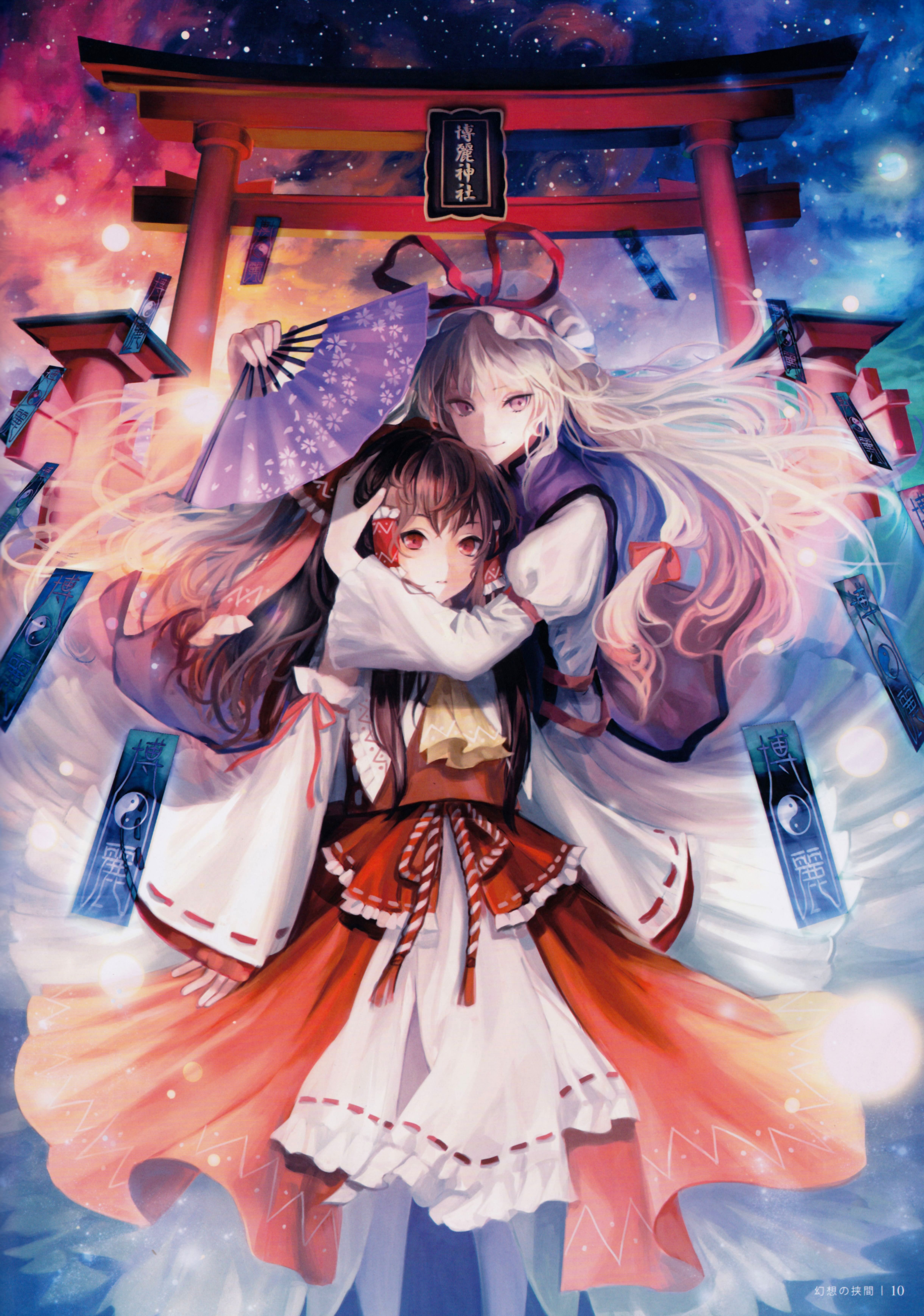 4882x6950 Touhou Mobile Wallpaper