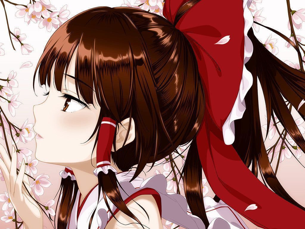 1024x768 Game Touhou Toho Project Shrine Maiden