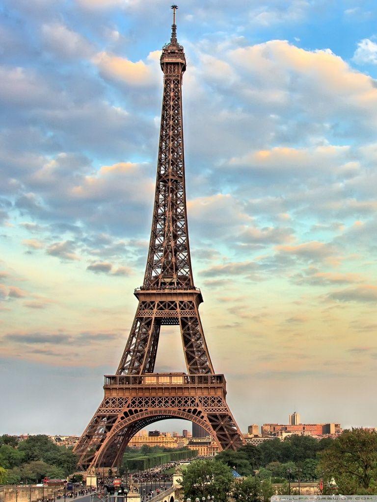 768x1024 Eiffel Tower, Paris, France ❤ 4K HD Desktop Wallpaper