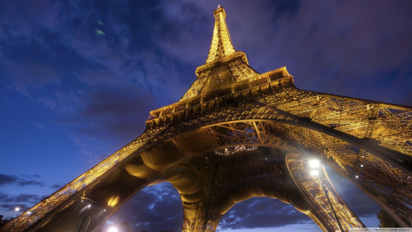 1600x900 Eiffel Tower, Paris, France, Europe ❤ 4K HD Desktop