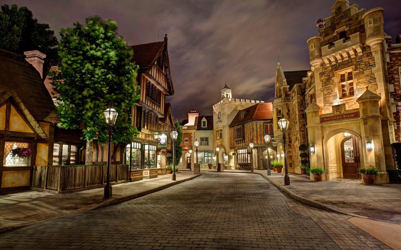 1280x800 United Kingdom Pavilion Epcot Wallpaper