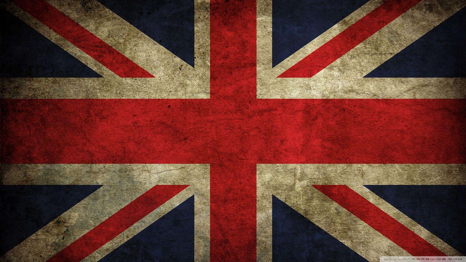 1920x1080 Grunge Flag Of The United Kingdom Union Jack ❤ 4K HD