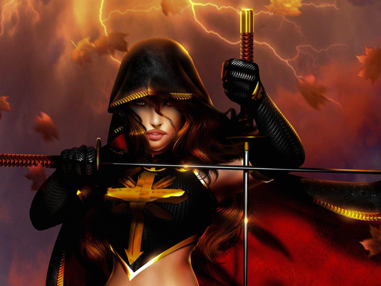 1600x1200 Women Warrior Fabulous HD Wallpaper Desktop Background