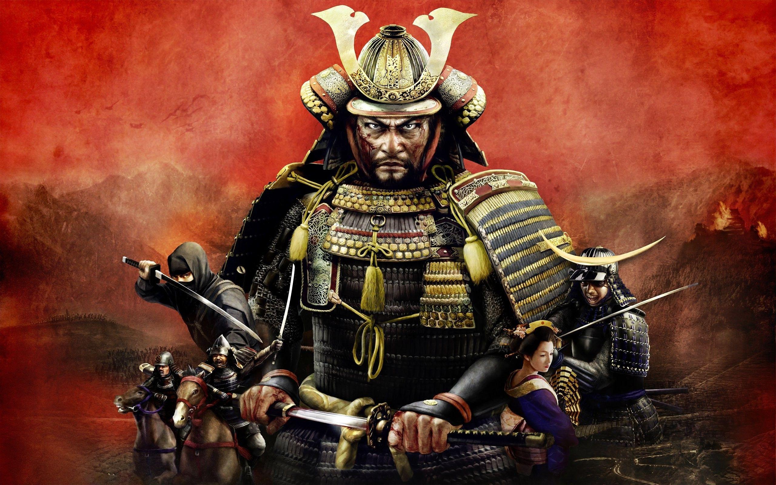 2560x1600 Total War: Shogun Samurai, Warrior, Video Games, Katana