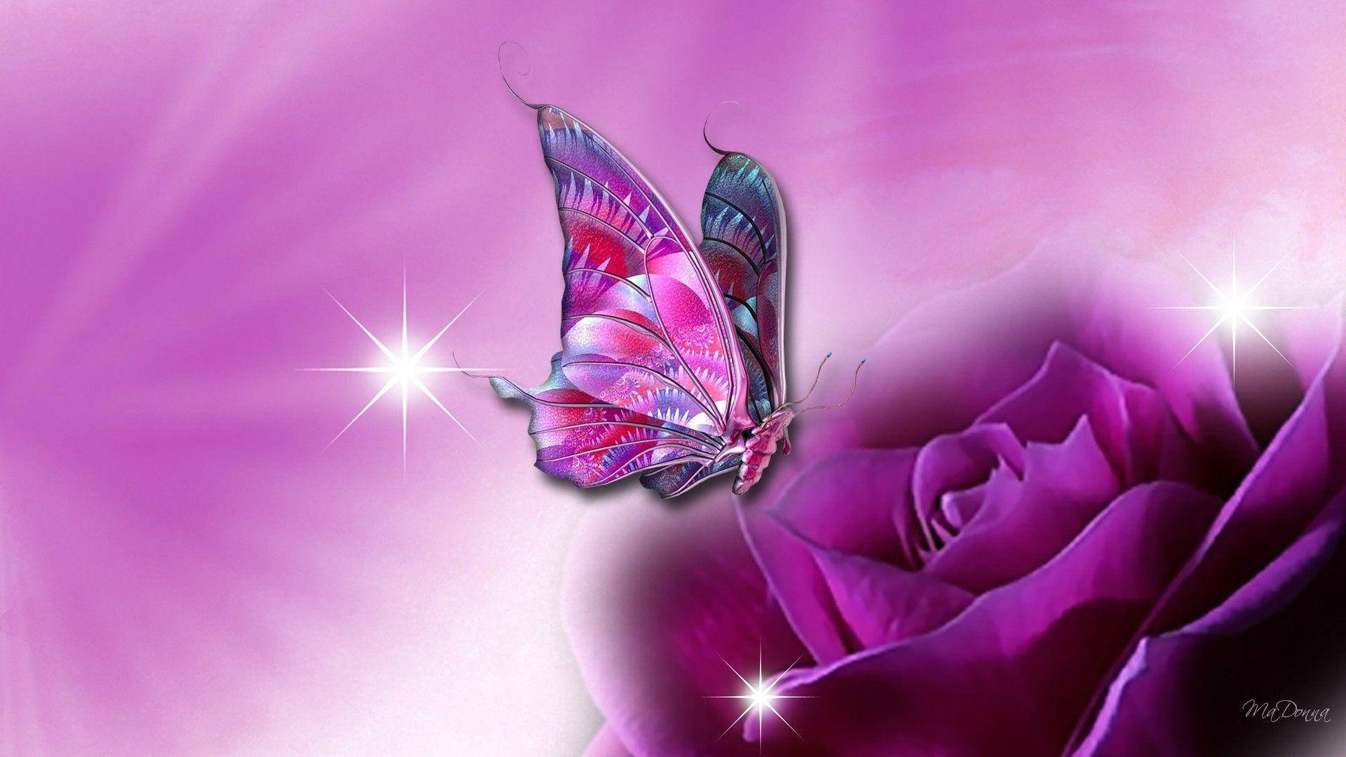 3D Butterfly Wallpapers - Top Free 3D Butterfly Backgrounds -  WallpaperAccess