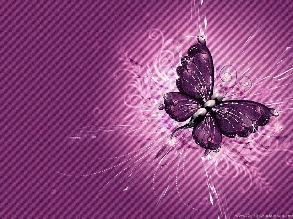 1024x768 3D Butterfly Wallpaper Free Desktop Background