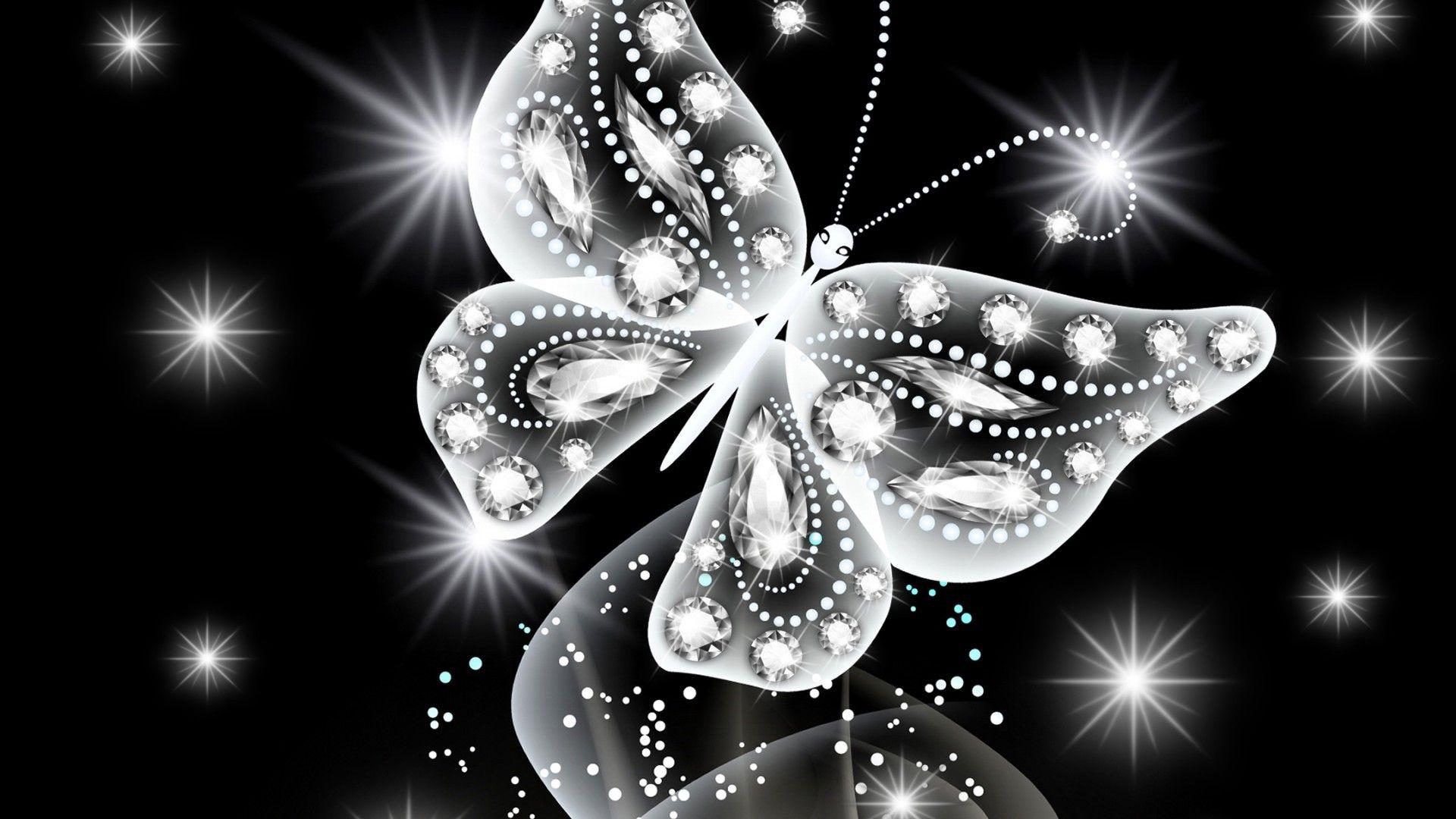 1920x1080 3D butterfly wallpaper download butterfly wallpaper black
