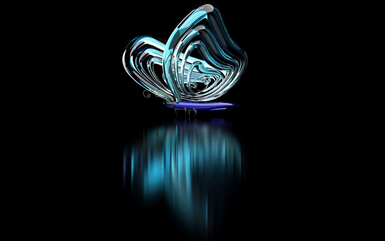 1280x804 Vitreous Butterfly wallpaper. Vitreous Butterfly