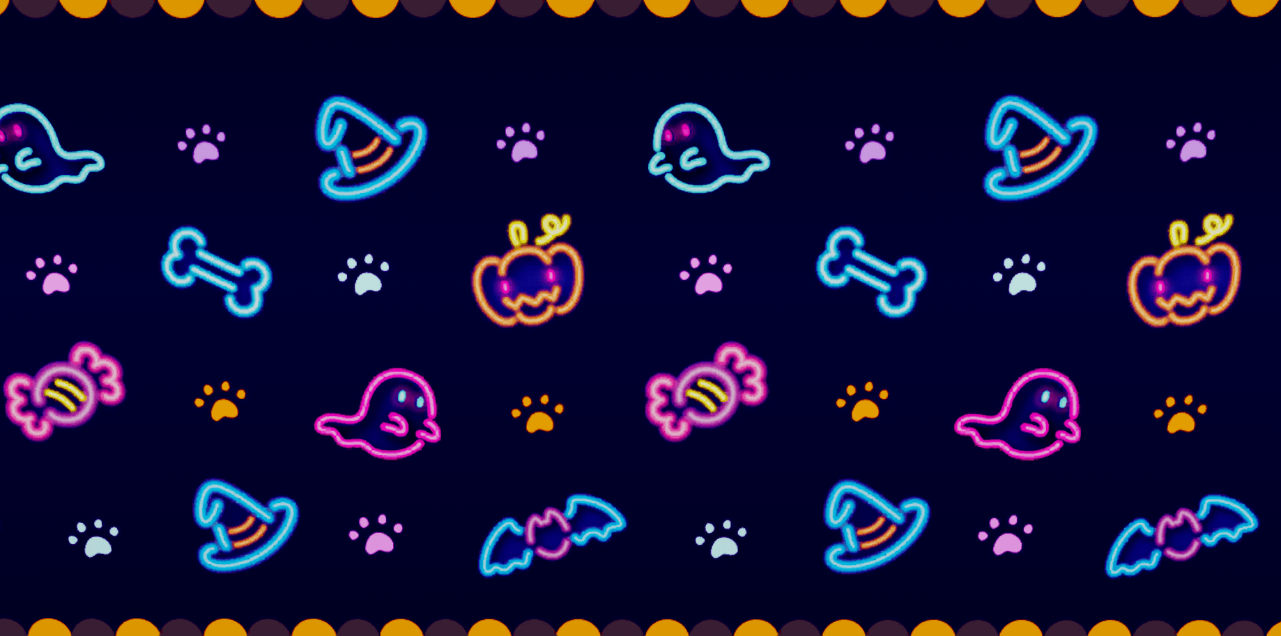 1838x913 Halloween Wallpaper. My Hello Kitty