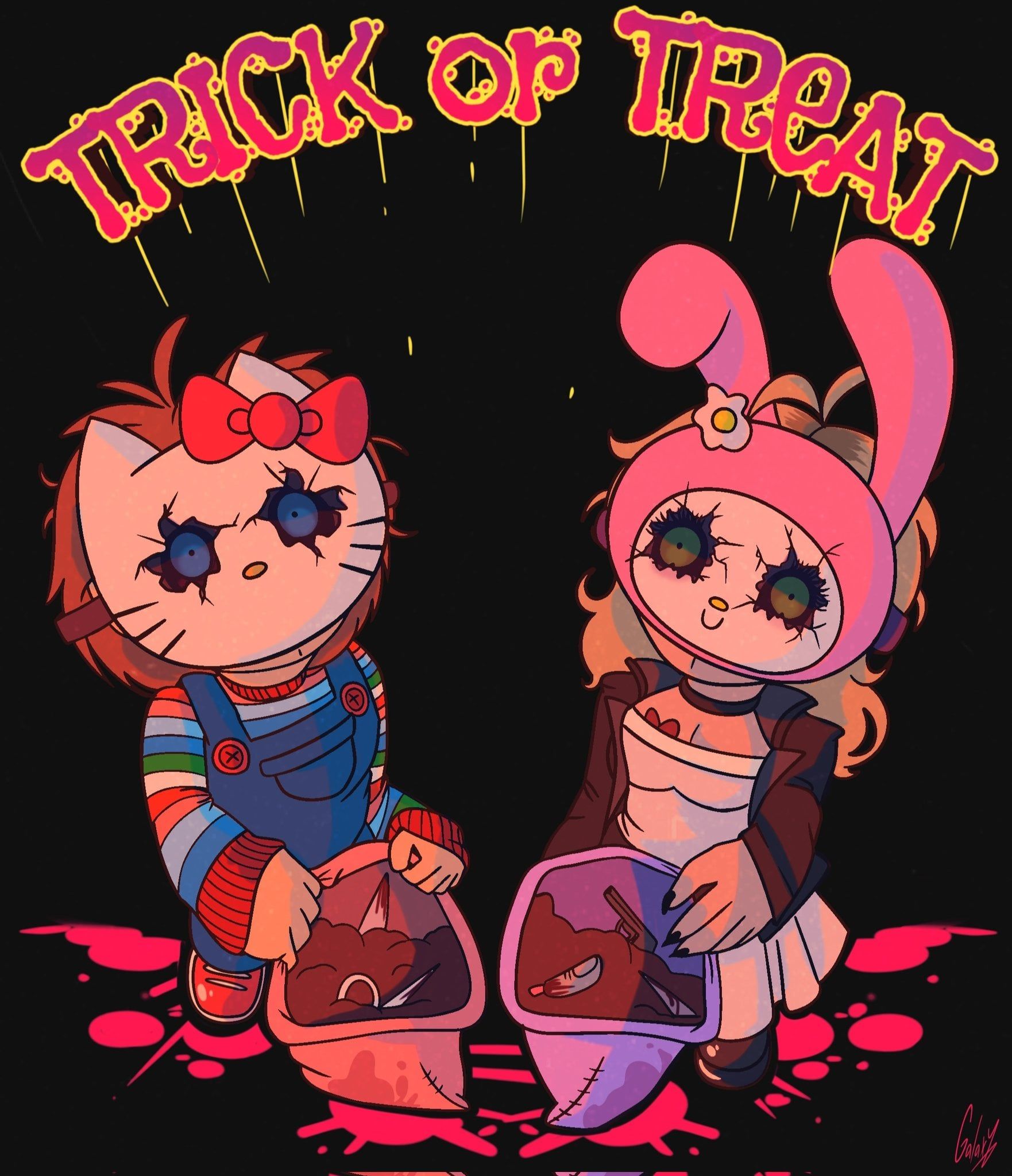 My Melody Halloween Wallpapers - Top Free My Melody Halloween ...