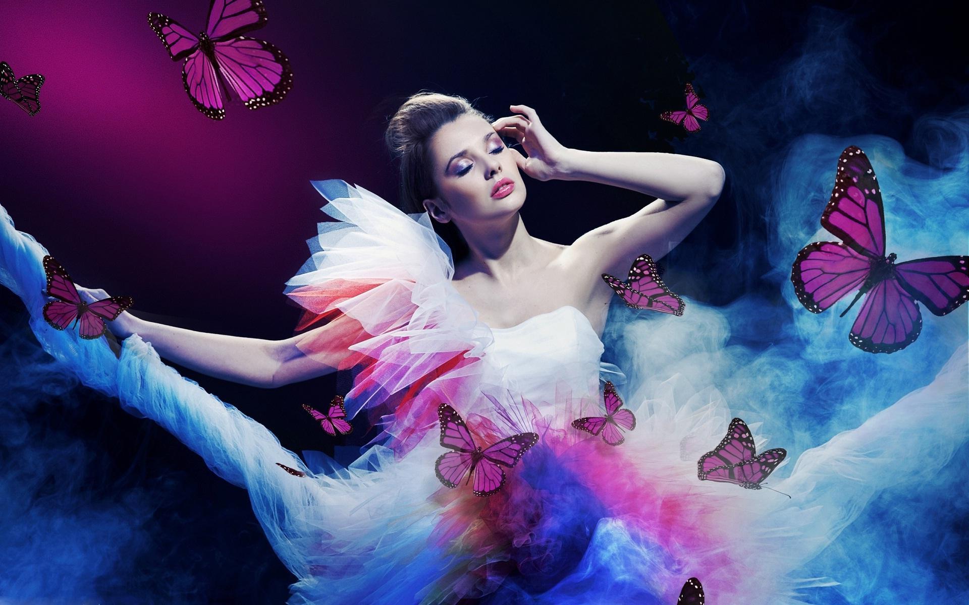 Butterfly Girl Wallpapers - Top Free Butterfly Girl Backgrounds