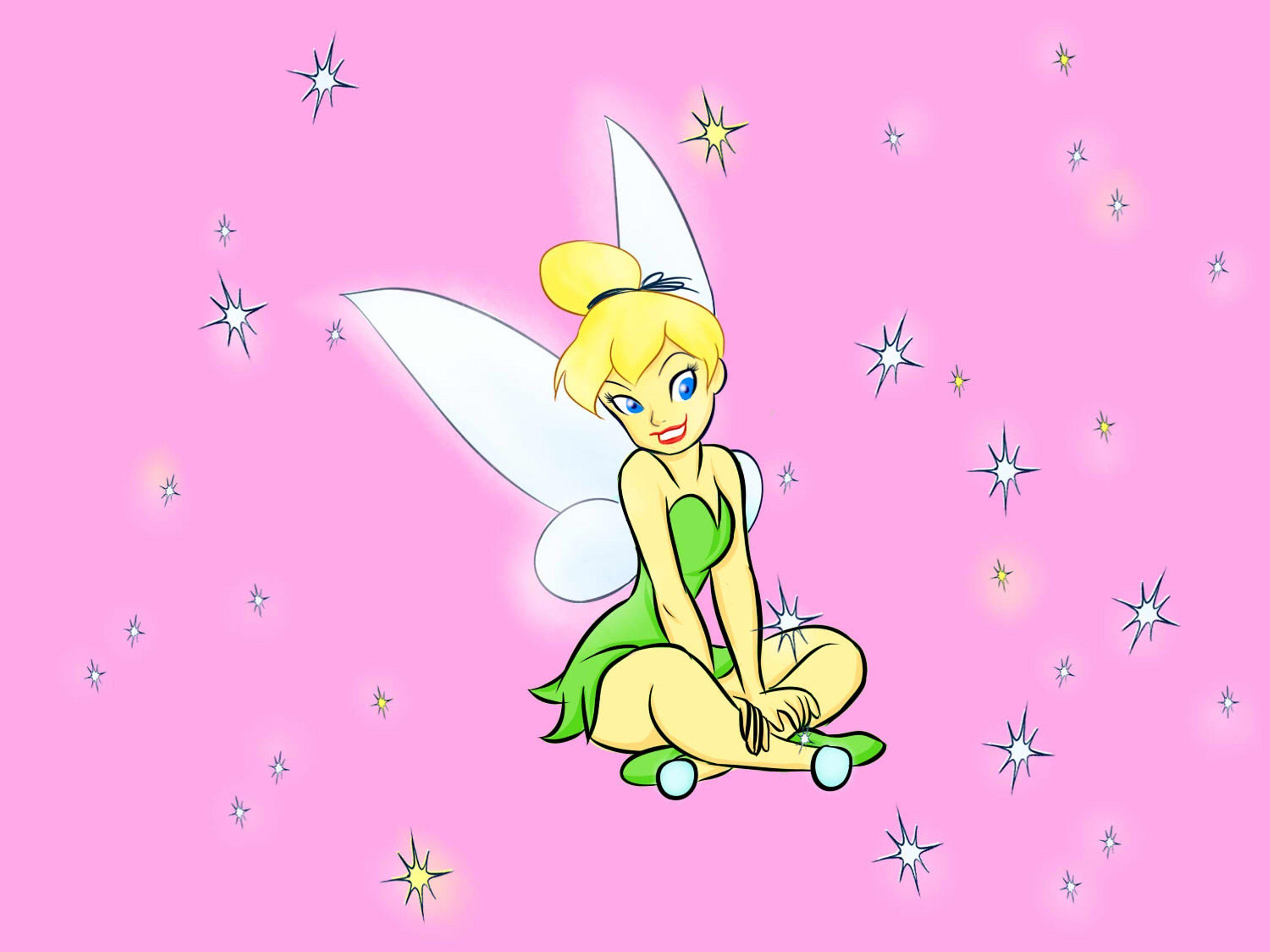 3200x2400 Pink Tinkerbell Wallpaper