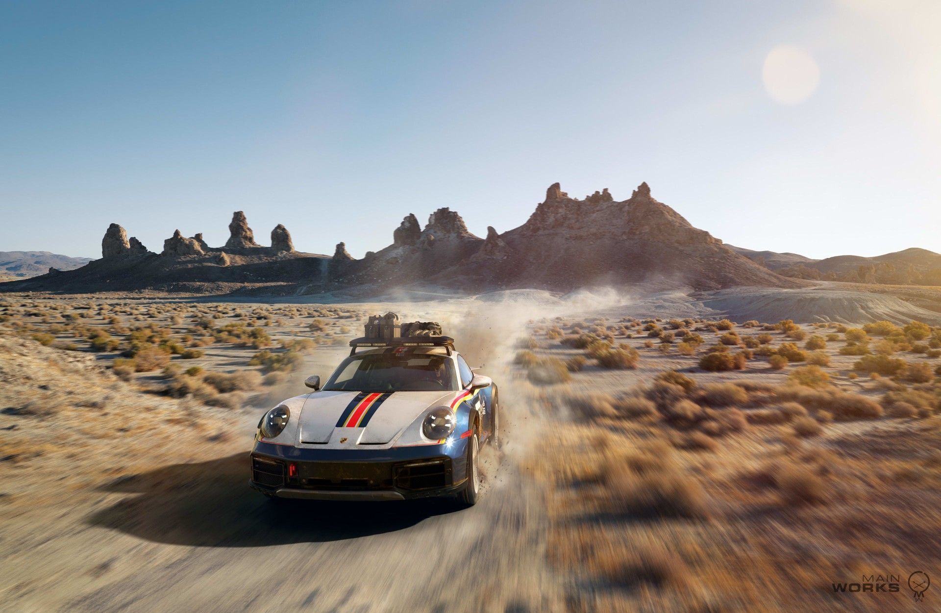 1920x1250 Mainworks. Porsche 911 Dakar
