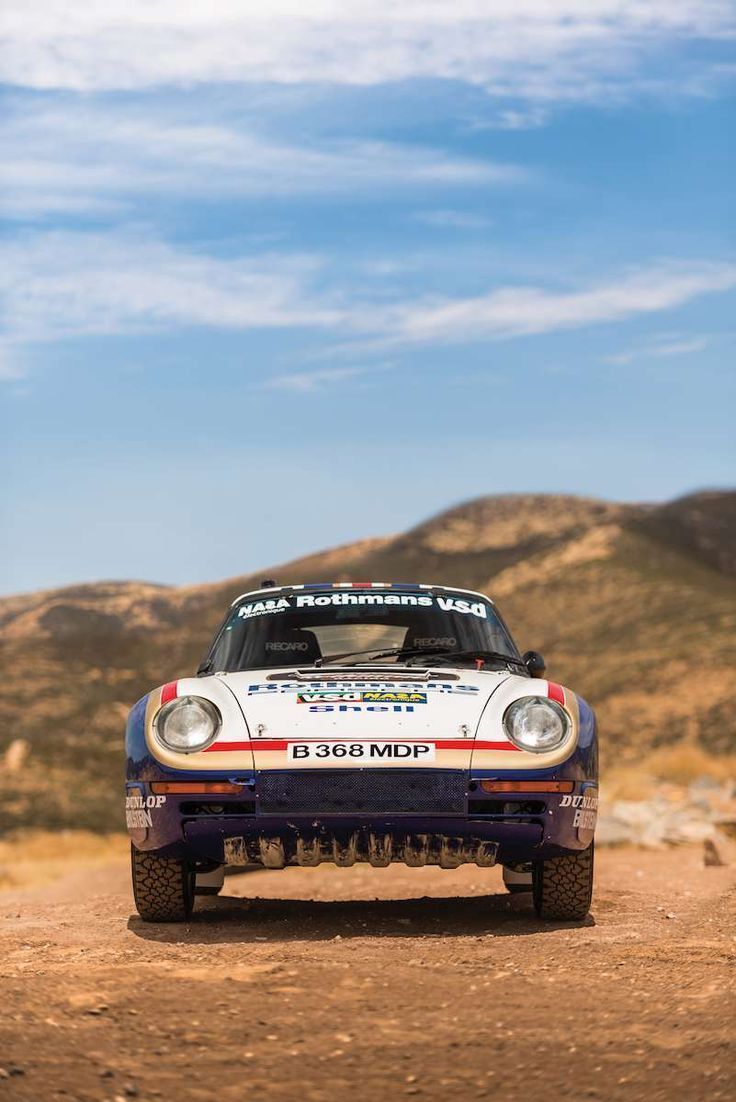 736x1102 Paris Dakar Porsche 959 Rally Car Going