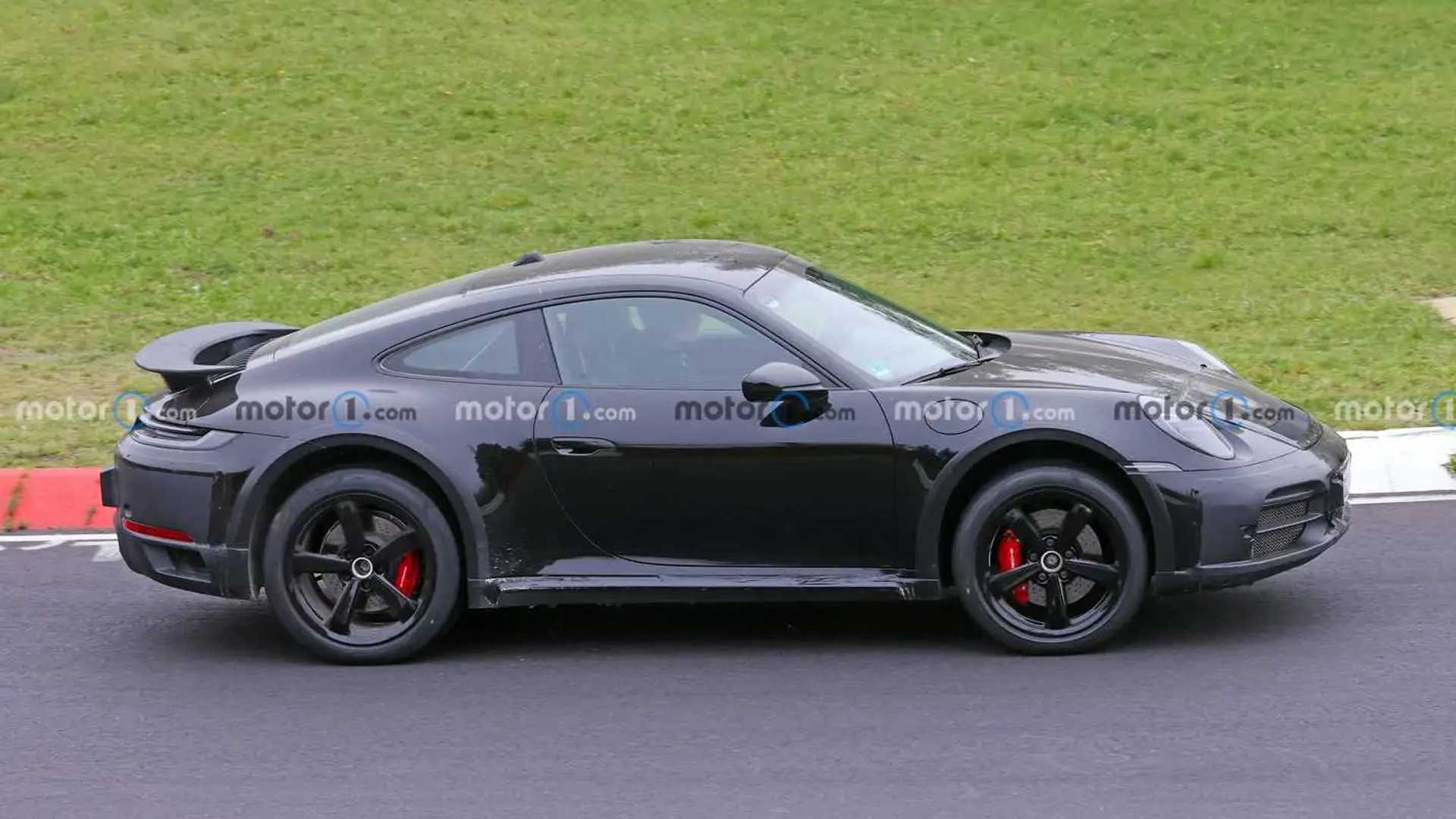 1920x1080 New Spy Photo Show Porsche 911 Dakar