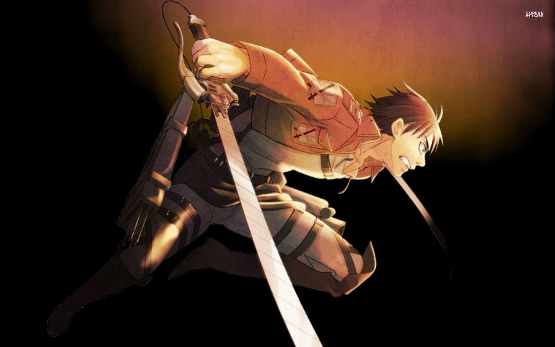 1920x1200 Eren Yeager Wallpaper