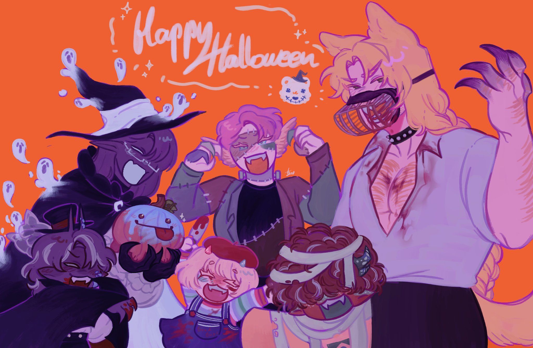 2048x1340 HAPPY HALLOWEEN