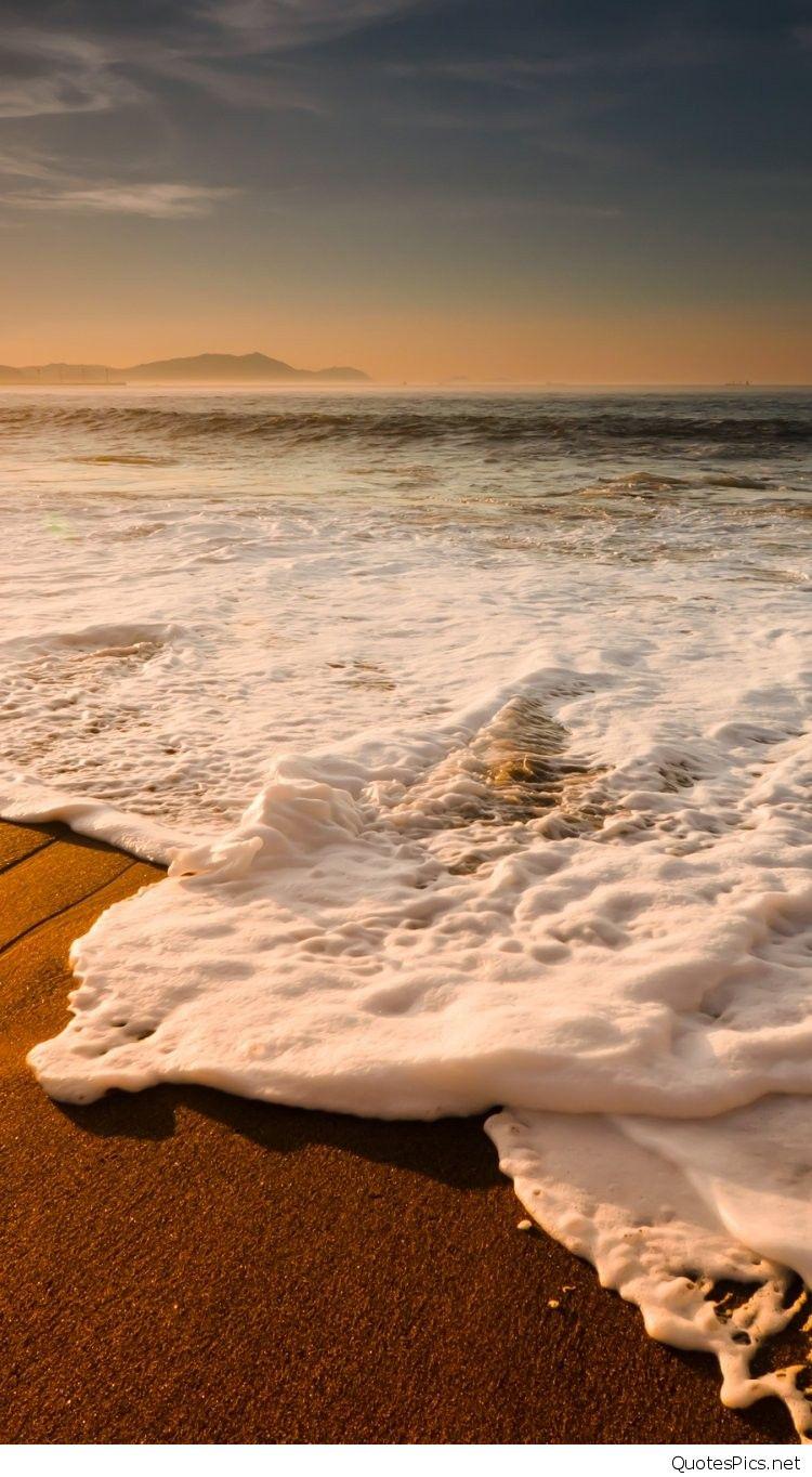 750x1364 Coast Sunset iPhone Wallpaper