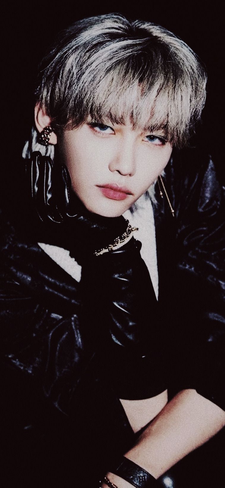 758x1641 black themed felix wallpaper