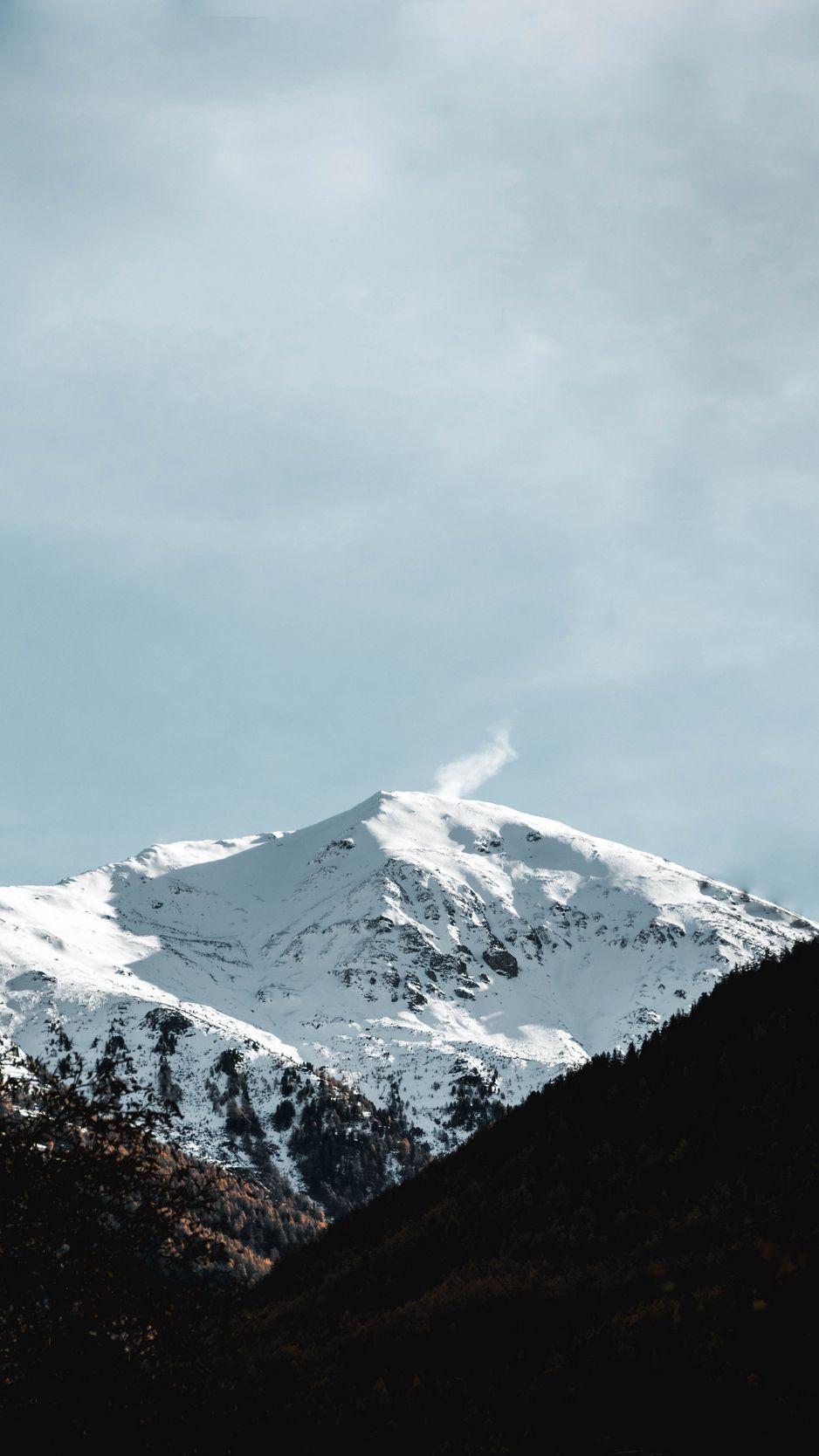 938x1668 Download wallpaper 938x1668 mountain, snow, peak, swiss alps