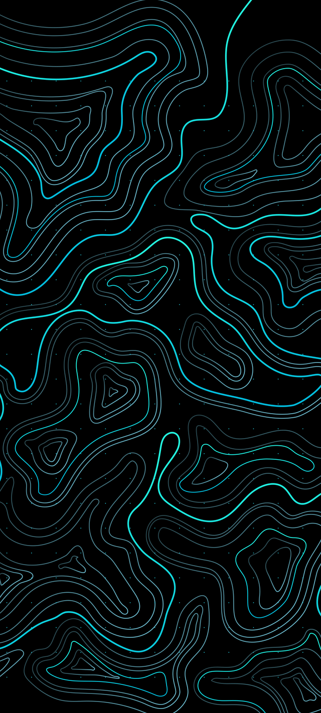 640x1422 Topographic pattern (2160x4800)