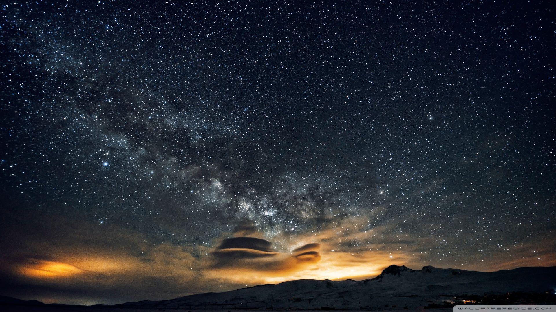 1920x1080 Beautiful Night Sky hình nền độ nét cao