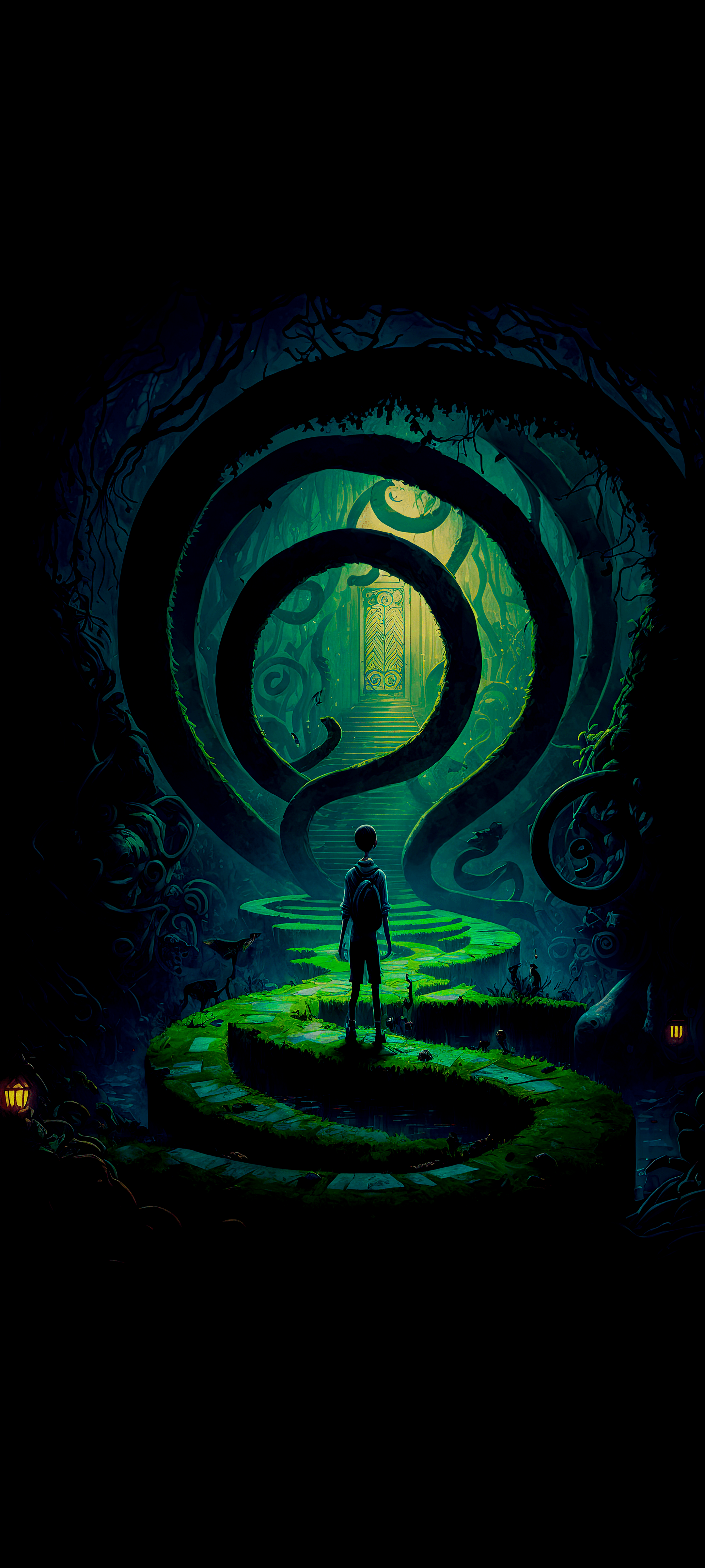 2160x4800 Wallpaper Amoled, OLED, Darkness
