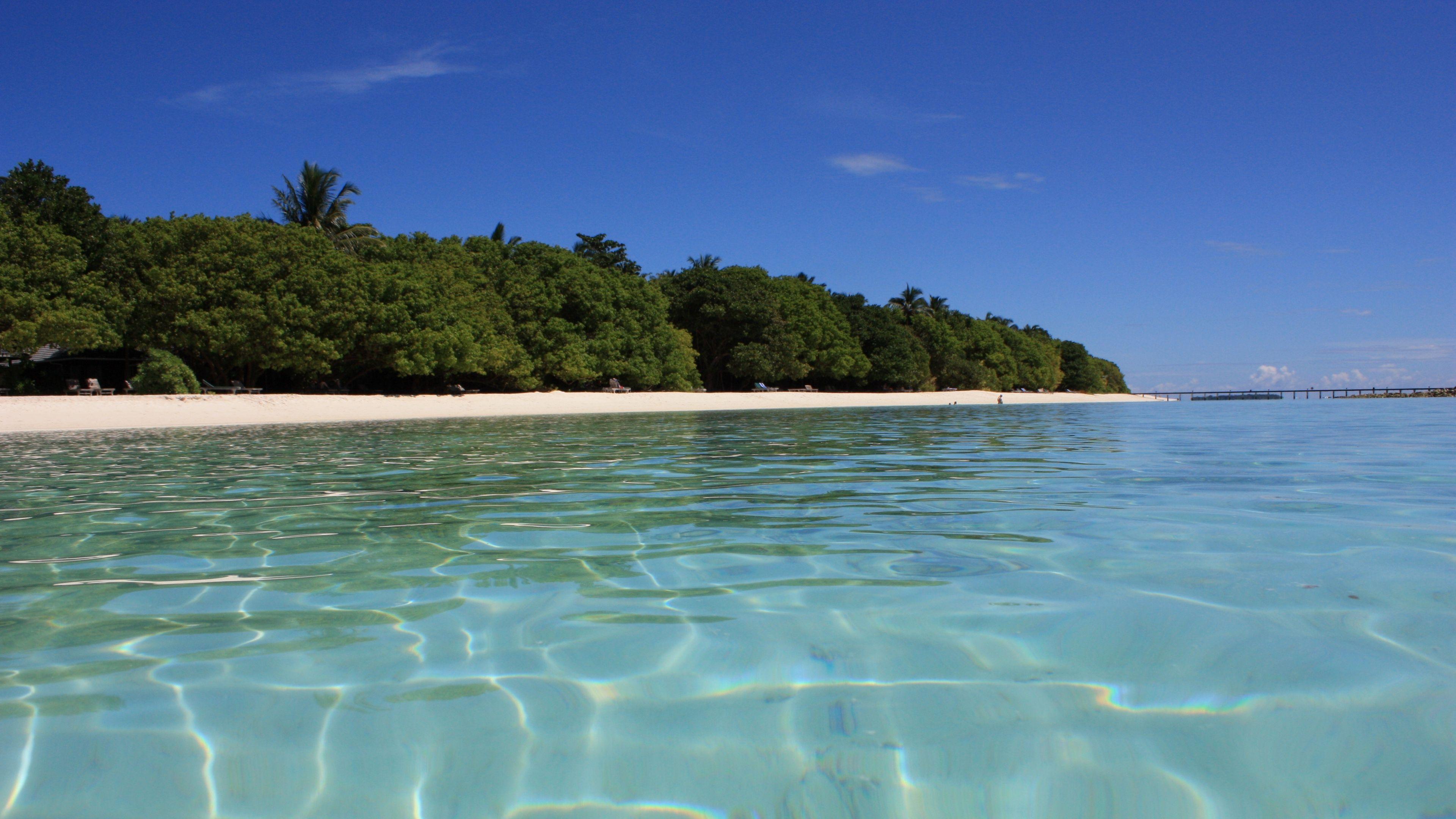 3840x2160 Download wallpaper 3840x2160 maldives, sea, summer, beach 4k uhd 16