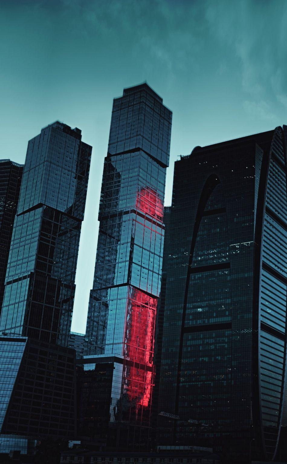 950x1534 Download 950x1534 Wallpaper Moscow, City, Modern Skyscrapers