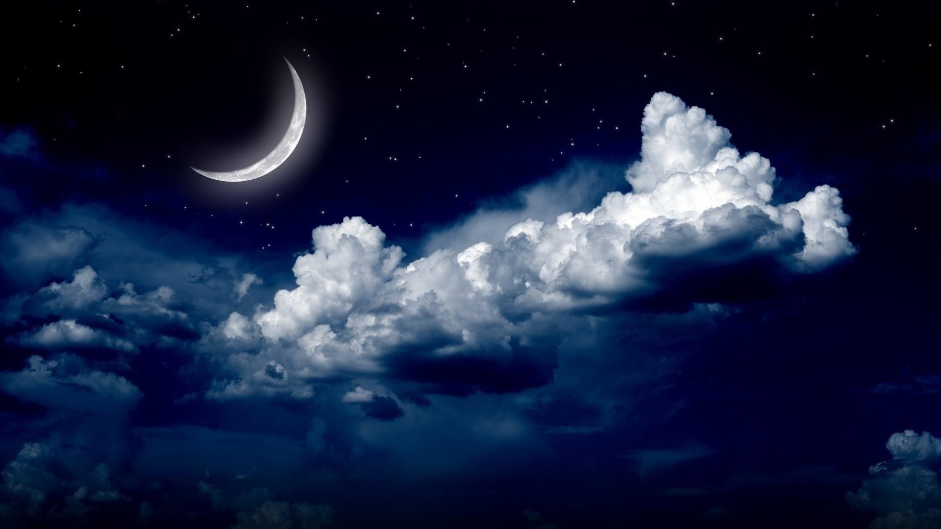 1920x1080 Moonlight Night Wallpaper