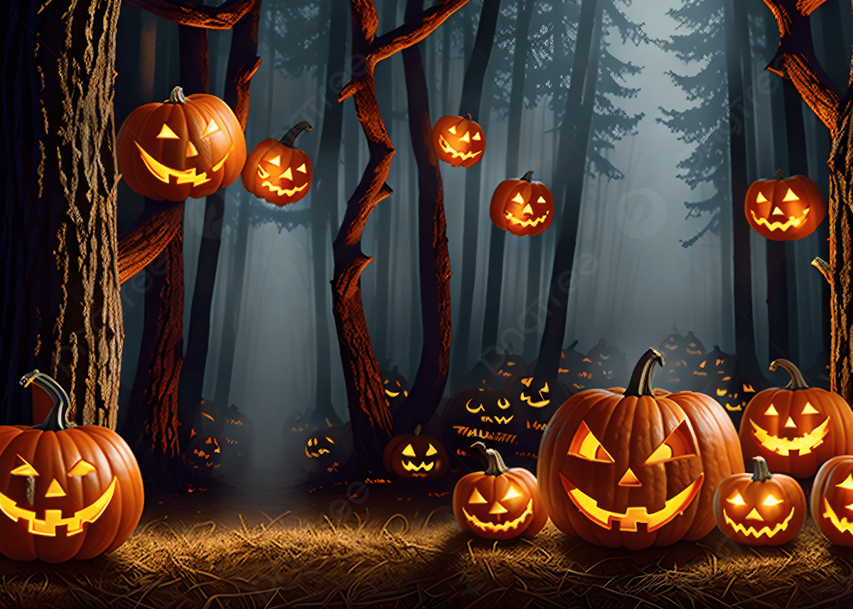 1200x857 The Halloween Forest On Is So Magical