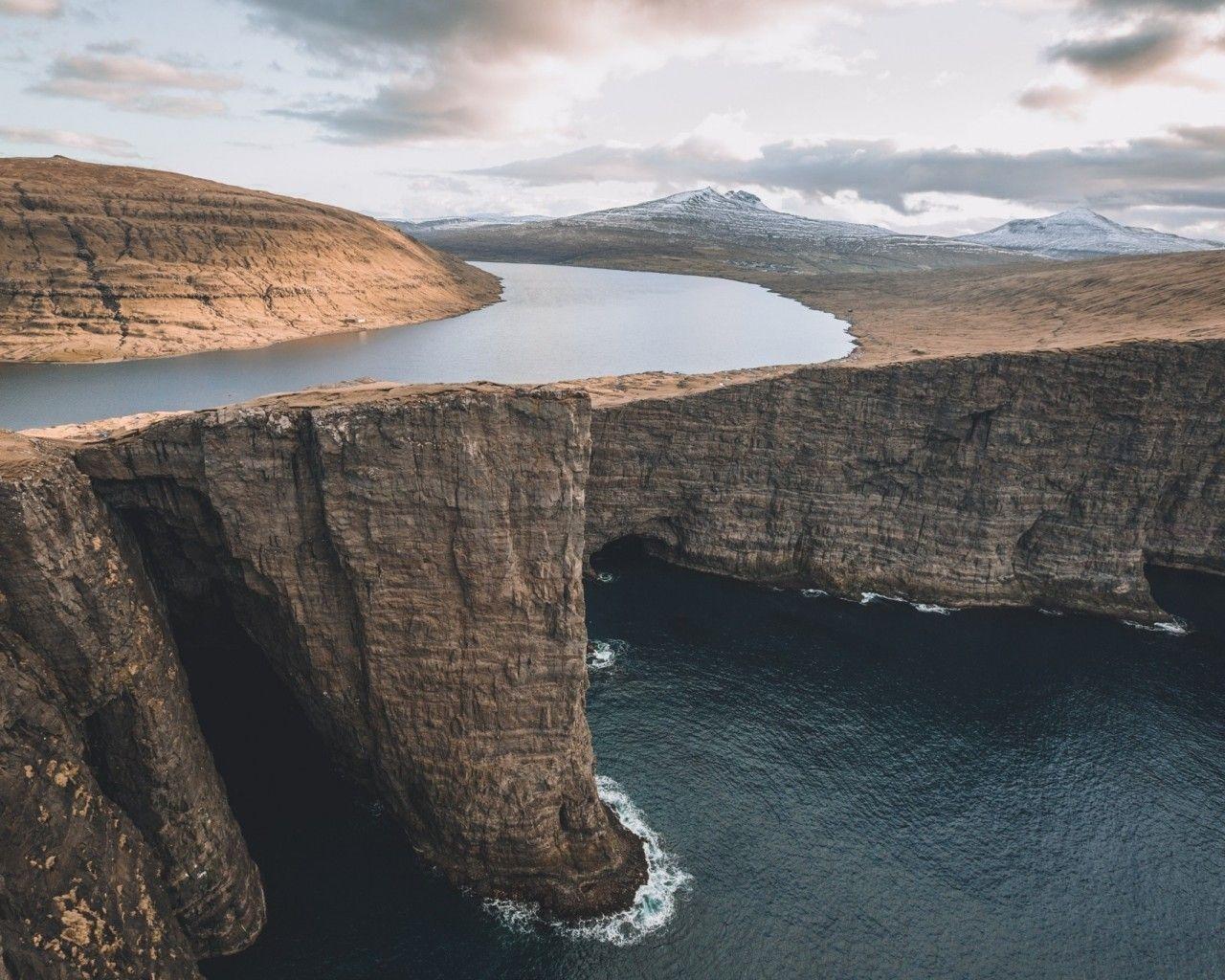 1280x1024 Download 1280x1024 Norway, Faroe Islands, Rocks, Hills