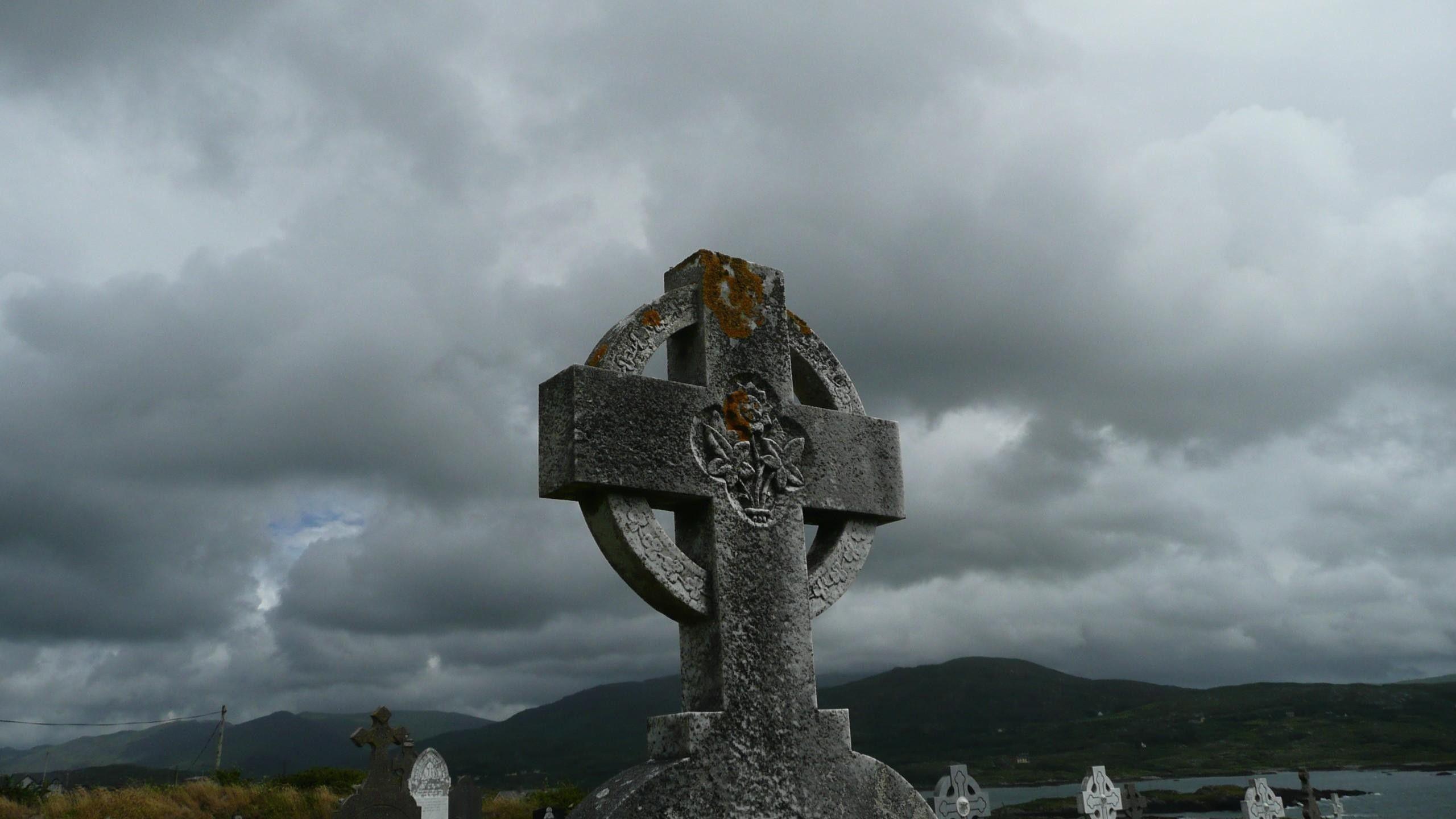 2560x1440 Celtic Cross HD desktop wallpaper : Widescreen : High