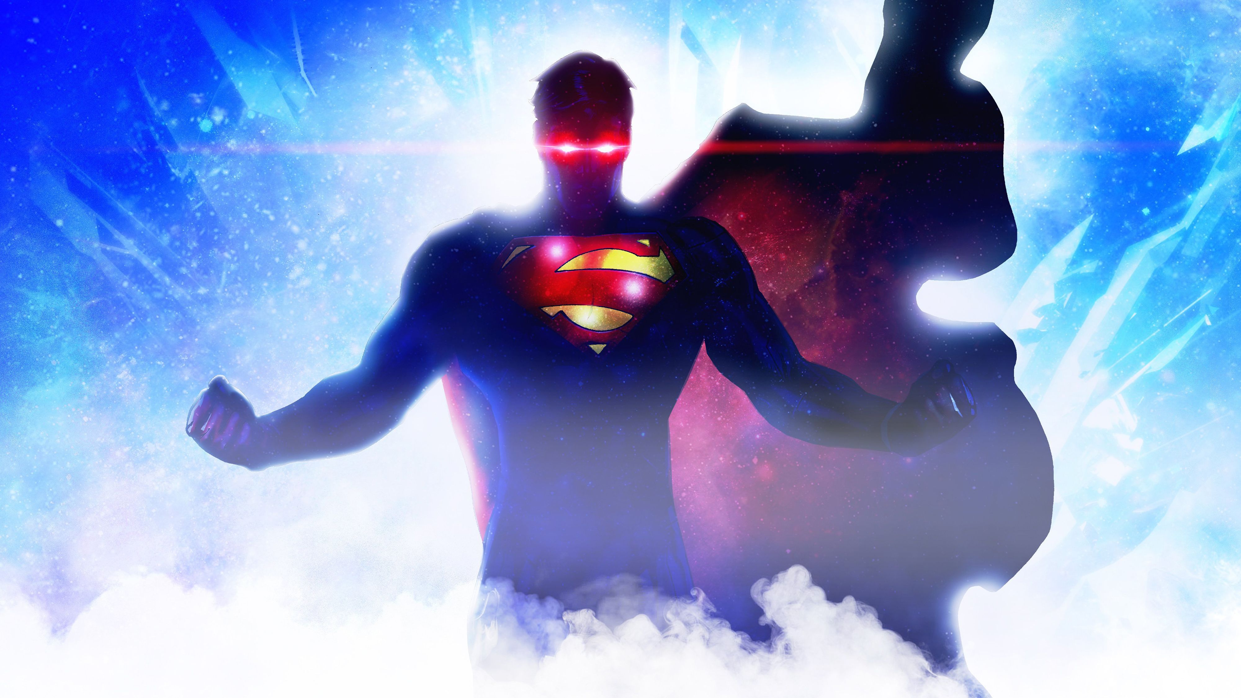 4000x2250 Superman Heat Vision 4K Wallpaper