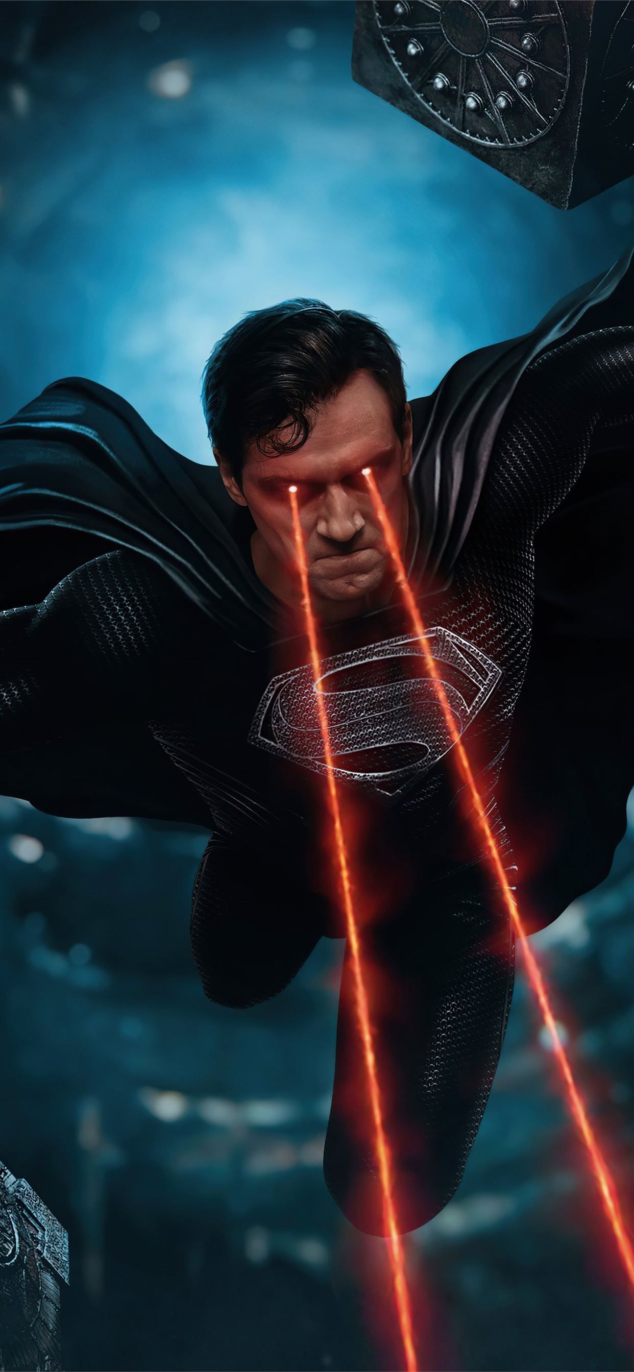 1242x2688 superman heat vision 5k iPhone 11