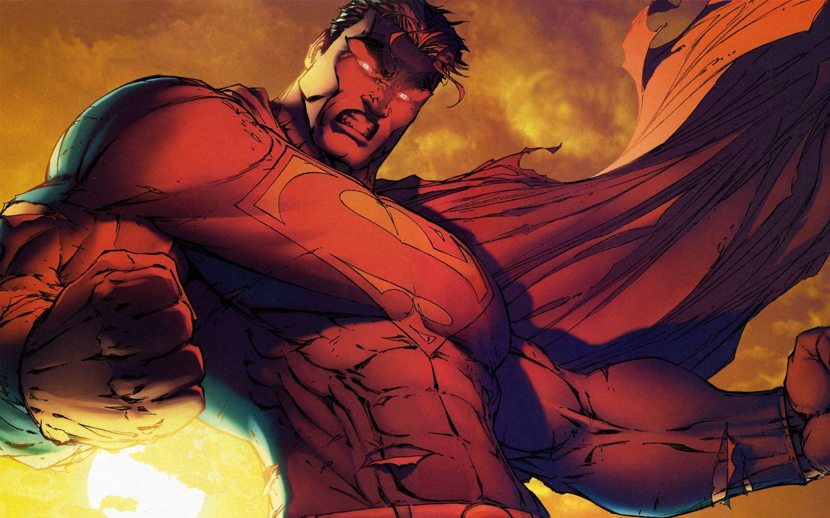 1680x1050 Download Comic Superman Wallpaper