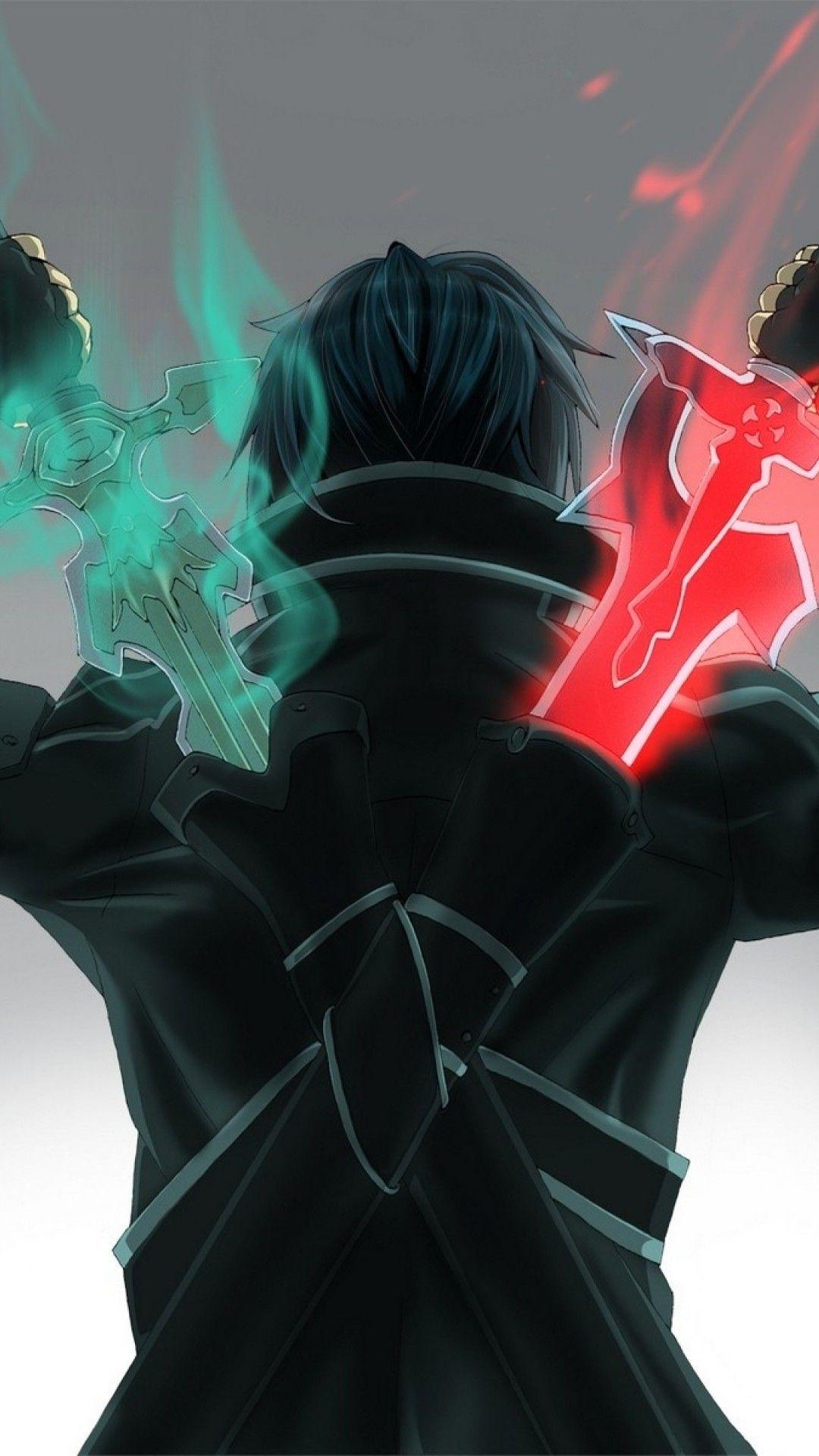 1080x1920 Sword Art Online Wallpaper Kirito